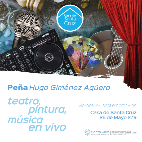 Peña Hugo Giménez Agüero: nueva edición de música y raíces santacruceñas