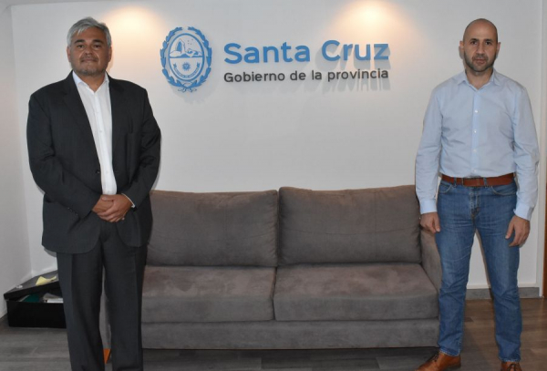 El director de Casa de Santa Cruz recibió al recientemente designado secretario de Estado de Turismo, Pablo Godoy
