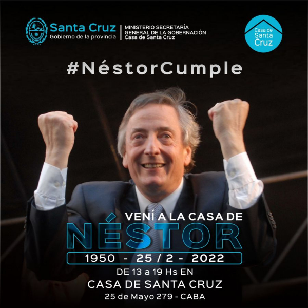 Casa de Santa Cruz presenta &quot;Vení a la Casa de Néstor&quot;