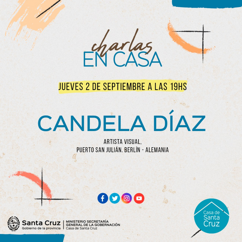 La Casa de Santa Cruz invita a un nuevo ciclo del programa “Charlas en casa”