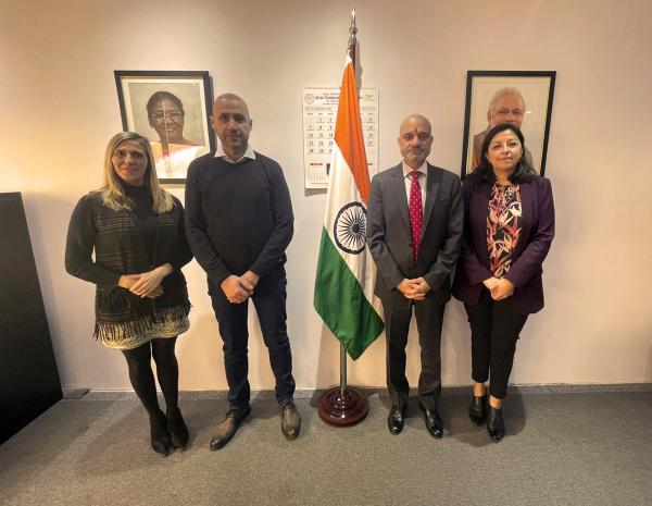 Cooperación internacional: Funcionarios provinciales mantuvieron encuentro con el Embajador de la India