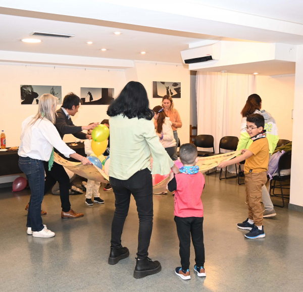 CASA DE SANTA CRUZ CELEBRÓ EL DÍA DE LAS INFANCIAS 