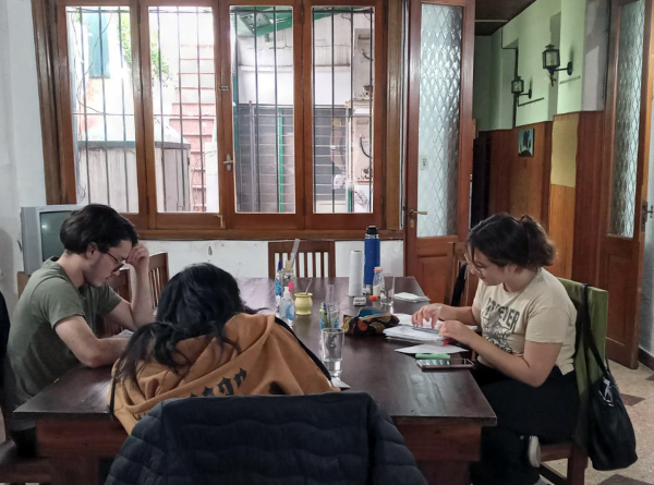 Estudiantes de Psicología se reunieron en la Casa de las Juventudes