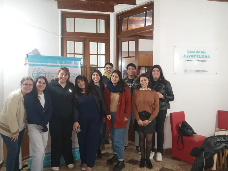 La Casa de las Juventudes &quot;Memoria Santacruceña&quot; recibió a funcionaria del Ministerio de Desarrollo Social