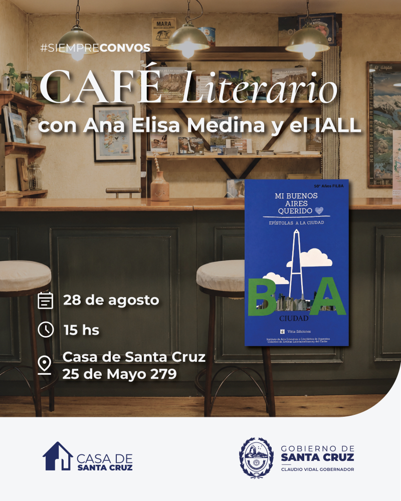 Café literario con Ana Elisa Medina y el ILAL