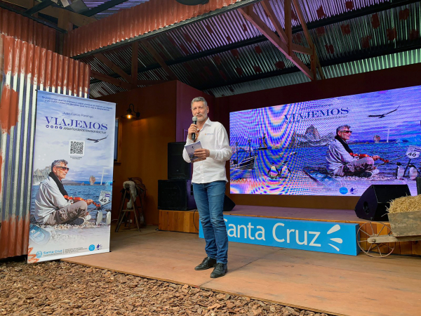 El Señor de la Casa Santa Cruz presentó “Viajemos” en la Expo Rural 2023