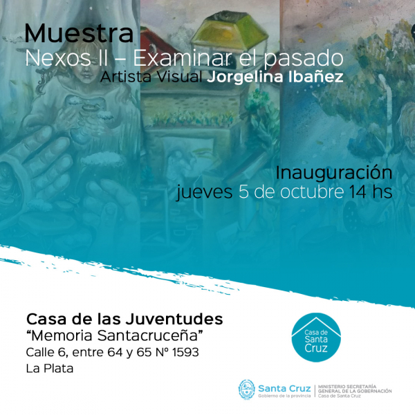 Arriba a la Casa de las Juventudes la muestra “Nexos II – Examinar el pasado”