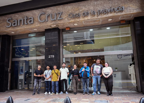 Productores audiovisuales santacruce&ntilde;os en Ventana Sur 2025