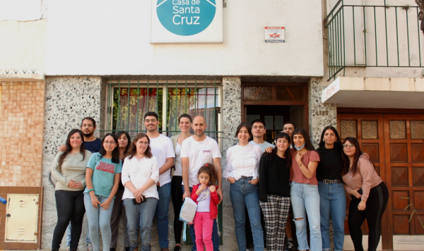La Casa de las Juventudes se vistió de Memoria, Verdad y Justicia con Andrés La Blunda