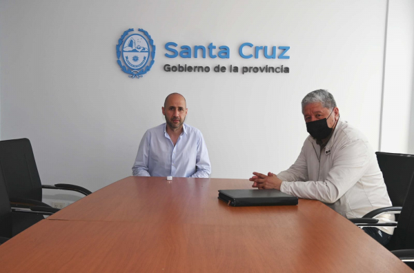 El presidente del IDUV se reunió con el director de la Casa de Santa Cruz