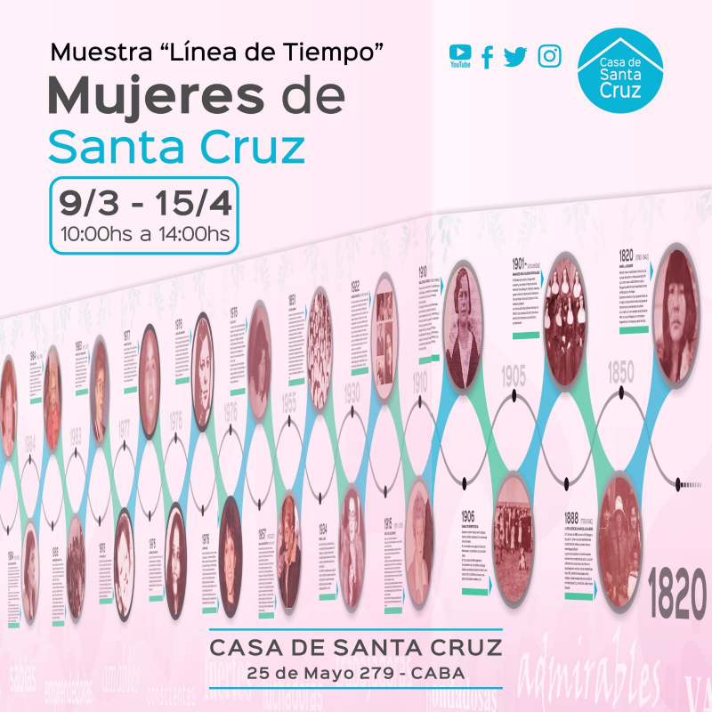 La Casa brindará homenaje a “Mujeres de Santa Cruz”