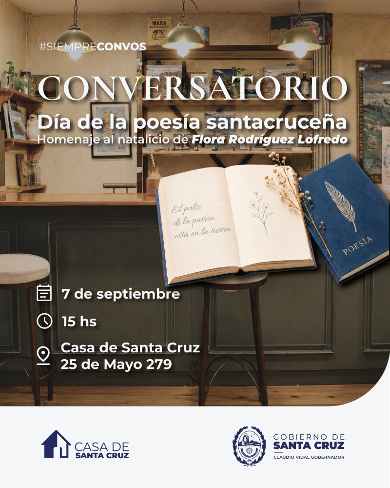 Día de la Poesía Santacruceña en Buenos Aires