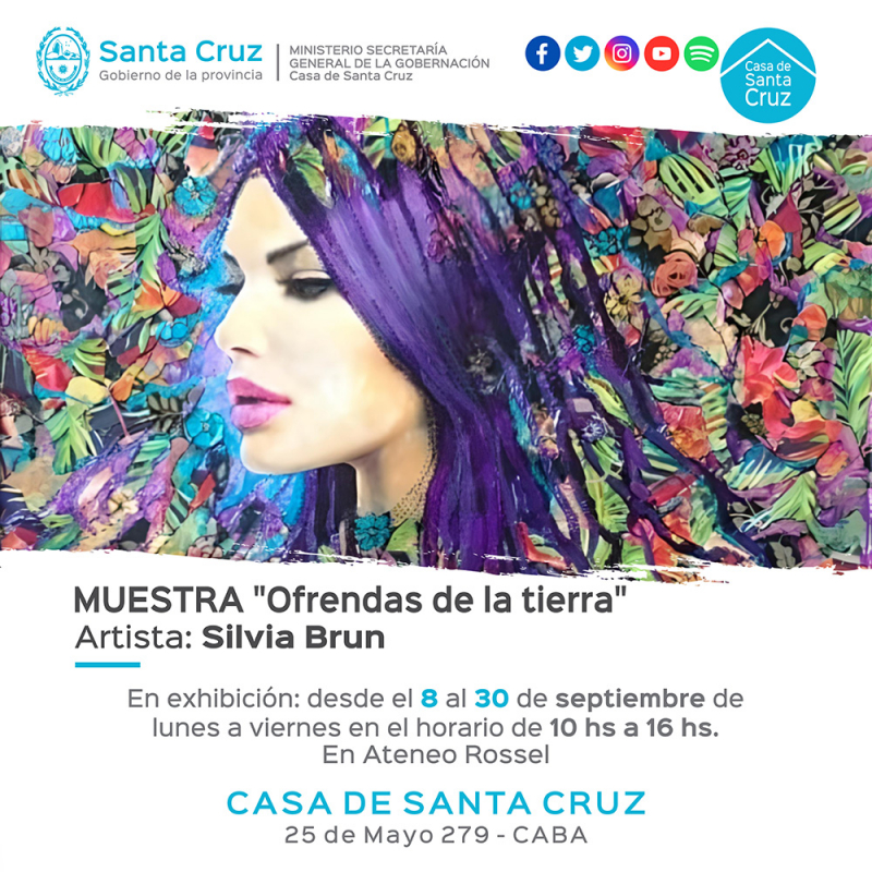 Este jueves Casa de Santa Cruz inaugura la muestra &quot;Ofrendas de la tierra&quot; de Silvia Brun