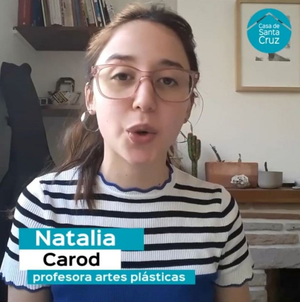 “Charlas en Casa”: Natalia Carod y el trabajo artístico en tiempos de aislamiento
