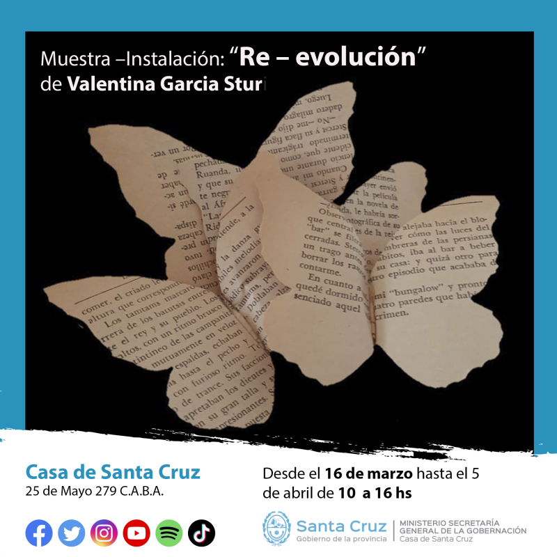 Este jueves Casa de Santa Cruz inaugura la muestra “Instalación: Re – evolución”